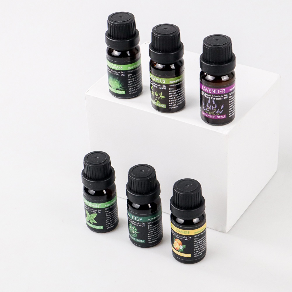 SD8u Gzoliya Pure Essential Fragrance Oils Minyak Aromatherapy Diffusers 10ml 6 Pcs - Yls20 By Pro