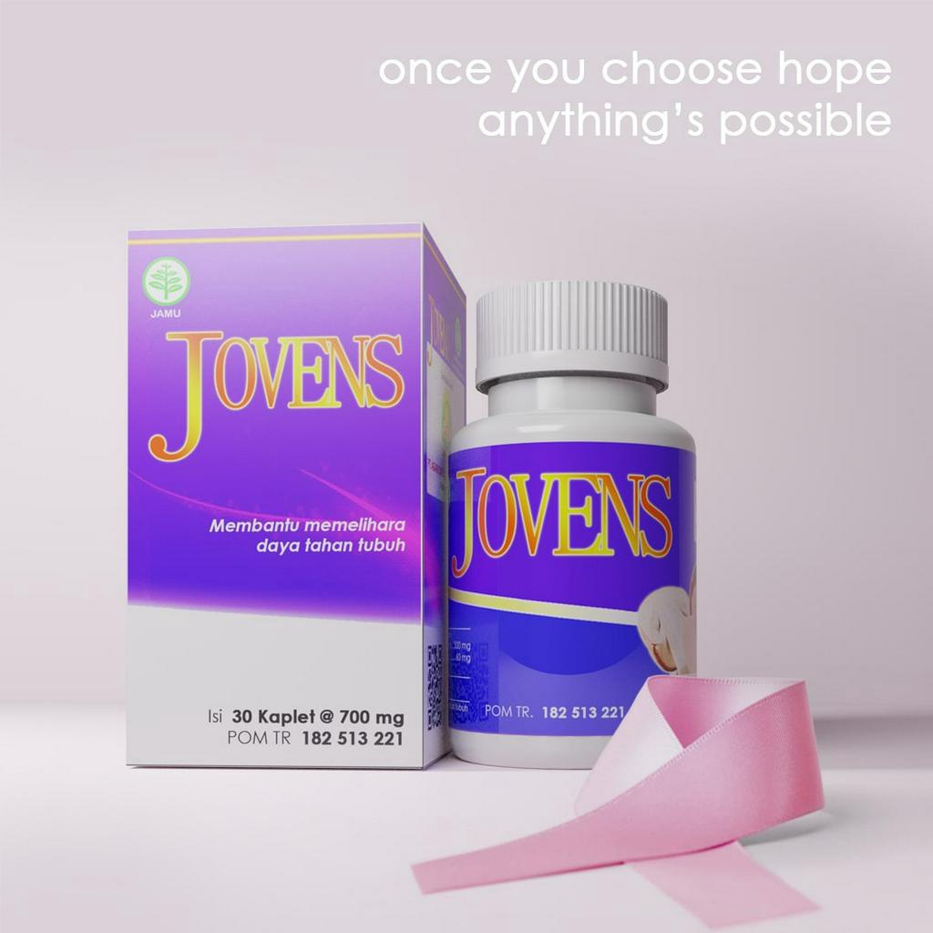 Obat Herbal Kanker dan tumor ekstrak Jamur Dewa JOVENS 30 kaplet