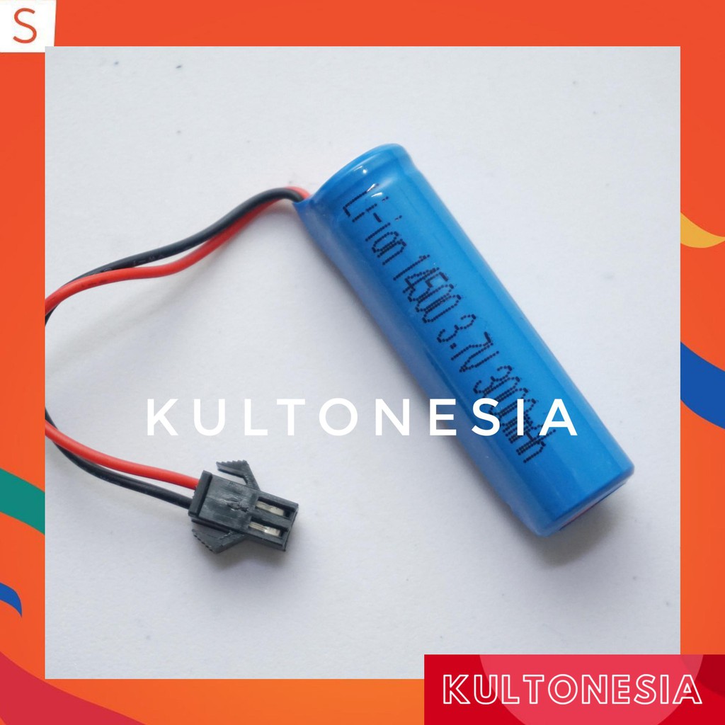 Baterai Rc Baterai Rakit 1 Soket Hitam 3.7V 3000mAh