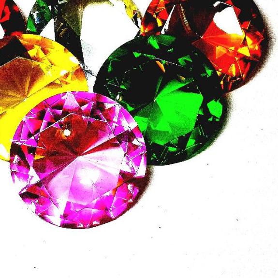 BATU DIAMOND JUMBO 8X8 CM BATU HIASAN PAJANGAN ETALASE ➩