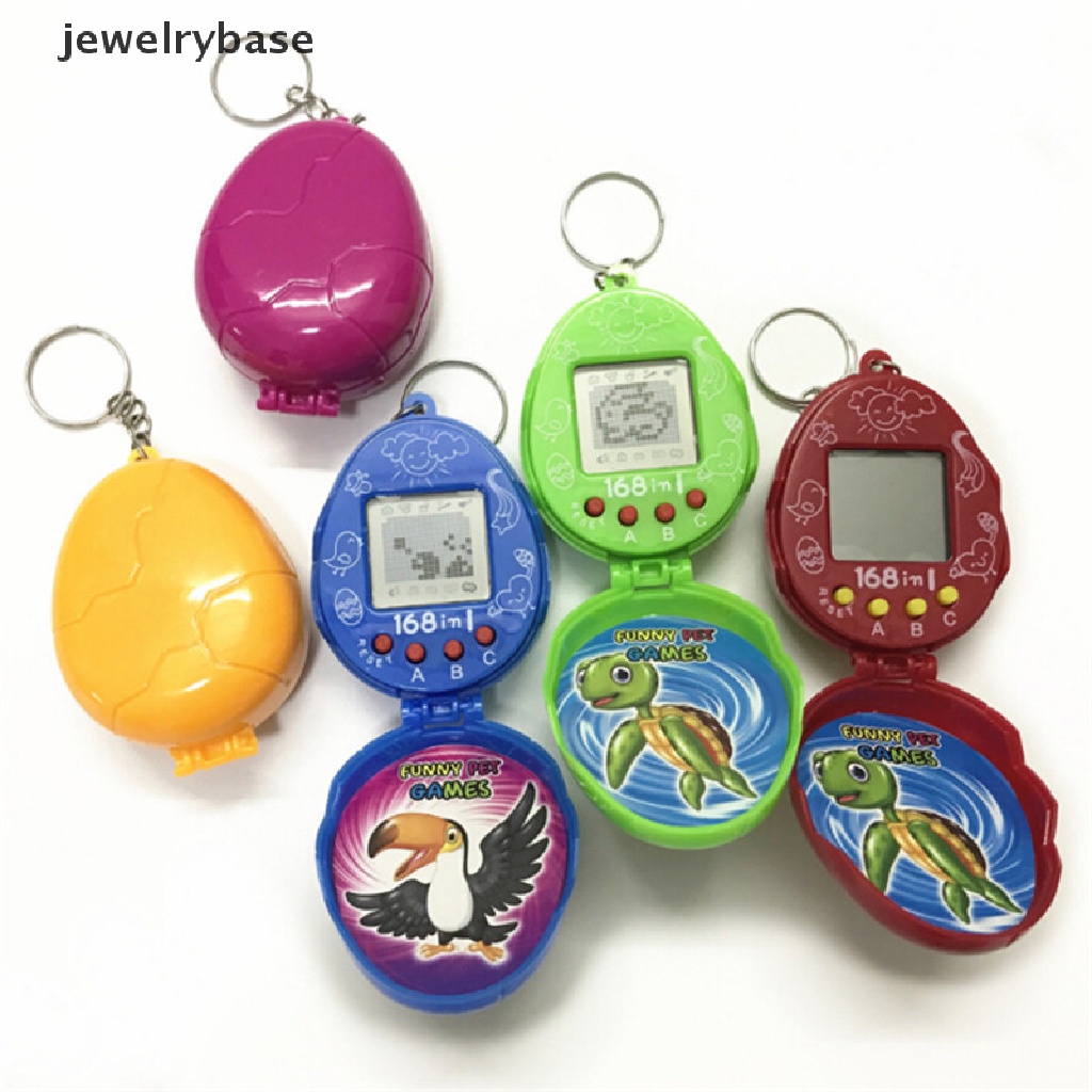 Mainan Tamagotchi Cyber Virtual Pet Mini Dengan Gantungan Kunci