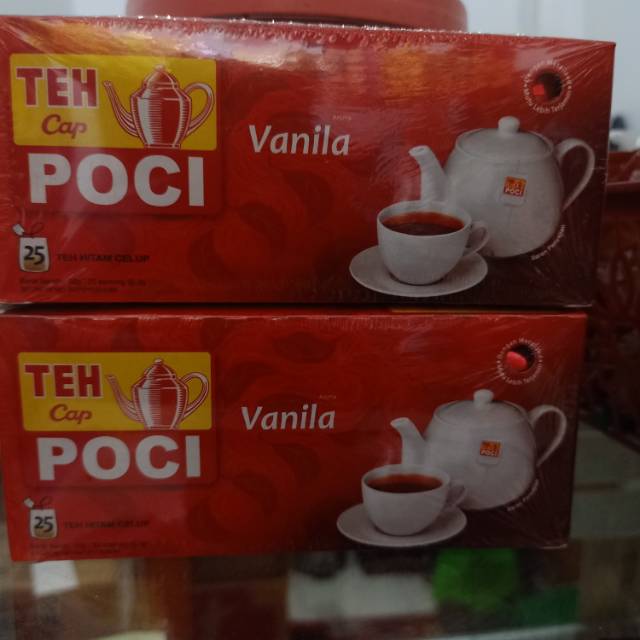 

Teh cap Poci vanilla isi 25