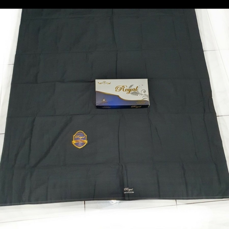 SARUNG ROYAL HITAM POLOS sarung grosir sarung murah