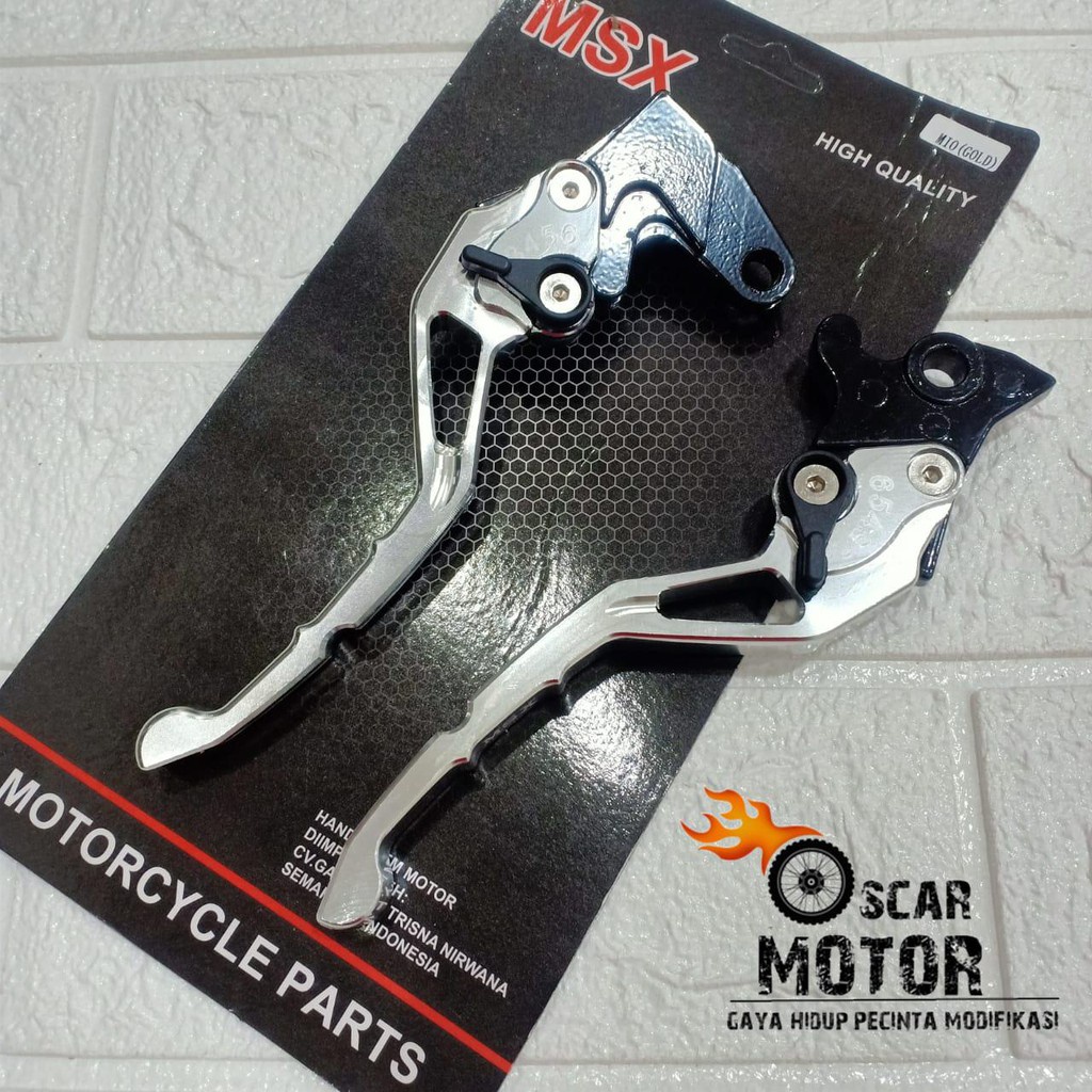 Handle Rem Model Jarum Cnc Hendel Variasi Motor Vario 150 Nmax Vixion Tiger Scoopy Donat Genio motor motor