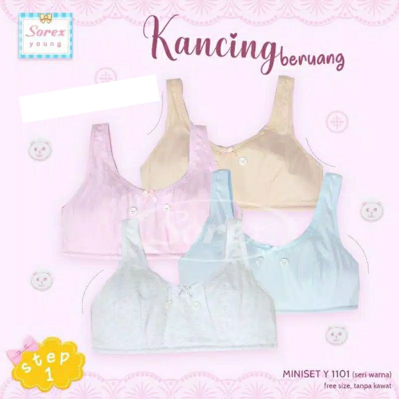 Sorex Bra Remaja Miniset Step 1 - Sorex BH Remaja