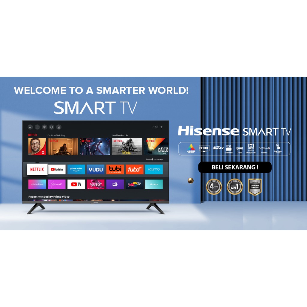 Hisense 40e5600ex Smart Tv Led Hisense 40 Shopee Indonesia