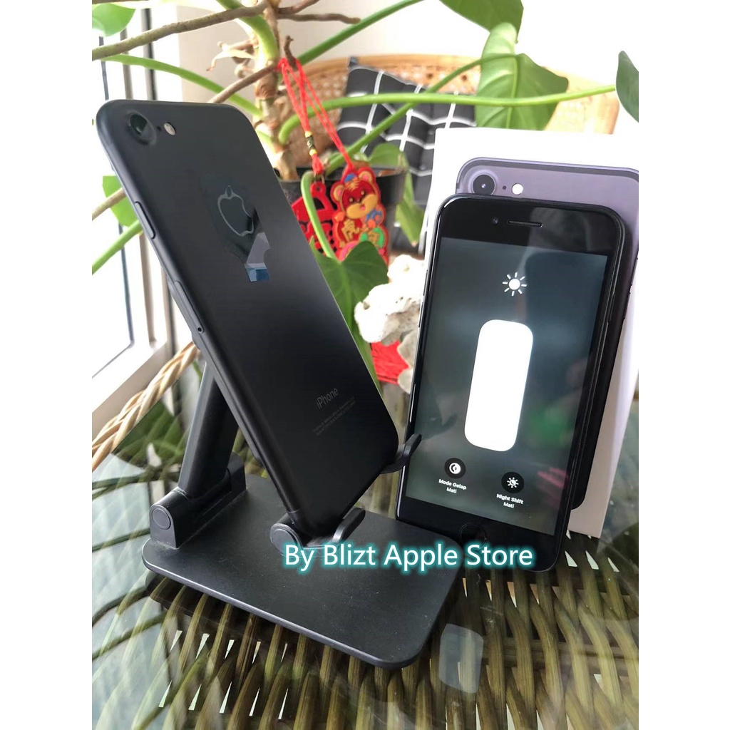 iPhone 7 32GB Fullset  All Sim Silent Original  Ex inter Second Mulus100%  3utools All Green (Garansi 1 Tahun)