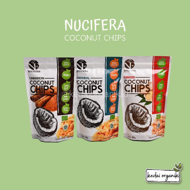 

Nucifera Coconut Chips Cinnamon / Ginger / Original