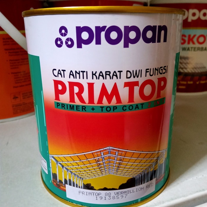 CAT ANTI KARAT PROPAN PRIMETOP VERMILION RED