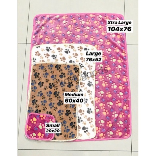 EXOTICGOODS PET BLANKET SELIMUT HEWAN ALAS TIDUR ANJING KUCING SELIMUT ANJING SELIMUT KUCING