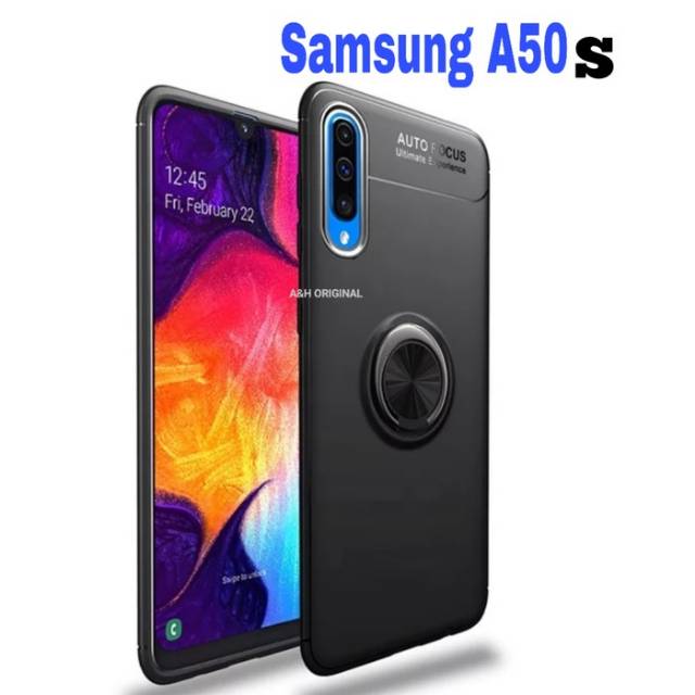 Case Samsung A50s A 50s - Rugged Matte With iring Auto Focus