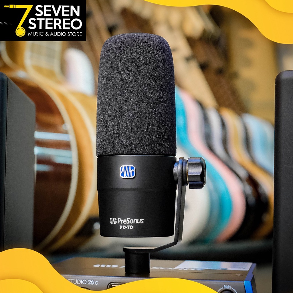 Presonus PD70 PD-70 Broadcast Podcast Dynamic Microphone