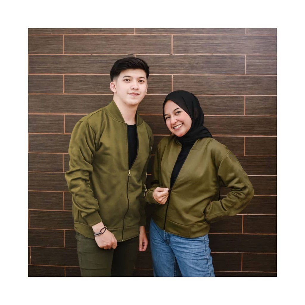 (BISA COD0 JAKET PRIA/WANITA BAHAN COTTON FLEECE TEBAL PREMIUM