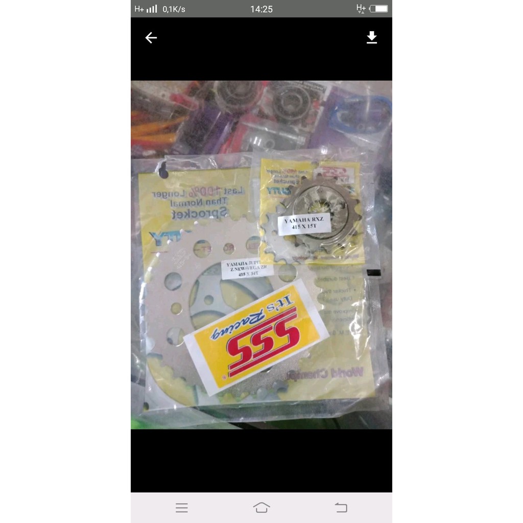 gear sss 415 grand  rxz  jupiter  jupiter z Termurah