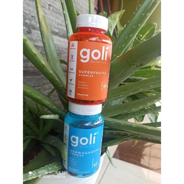 Duo Goli Gummy Ashwagandha + Superfruits