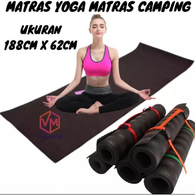 matras yoga matras camping tebal