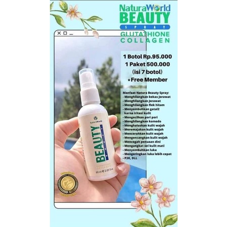 Natura beautyNatura beauty spray Natura beauty spray 100% original Natura beauty spray 100% original