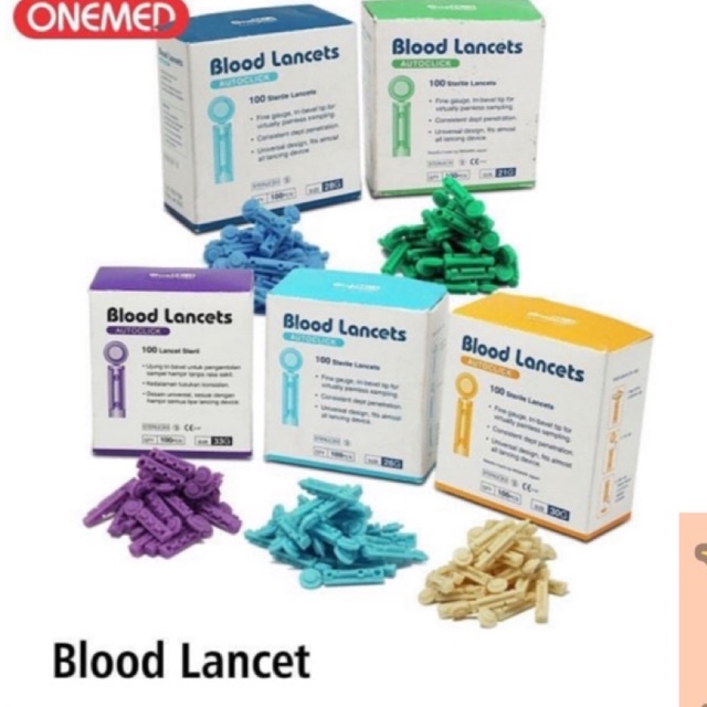 BLOOD LANCET PER BOX ISI 100