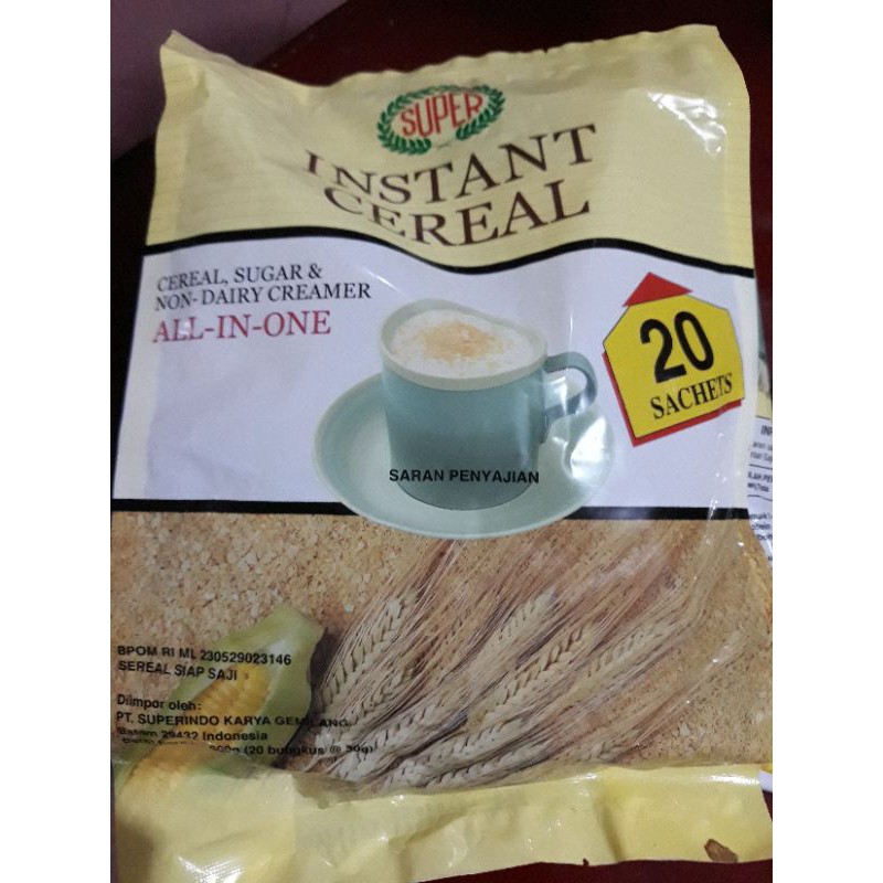 

Super Instant cereal