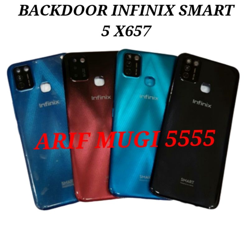 BACKDOOR BACK COVER KESING CASING HOUSING TUTUP BELAKANG INFINIX SMART 5 X657 ORIGINAL