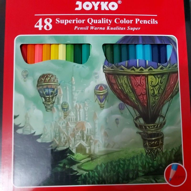 

joyko 48 superior Qualty color pencils cp-0127