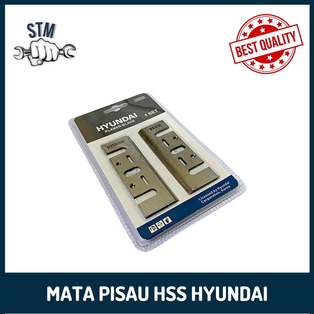 MATA PISAU HSS HYUNDAI ORIGINAL / MATA PISAU MESIN SERUT KAYU HSS
