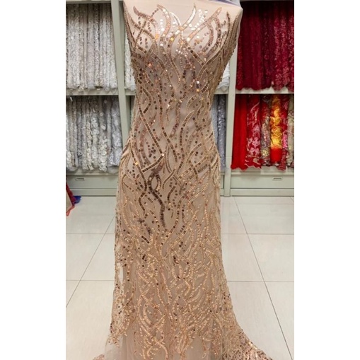 TULLE EXCLUSIVE FULL PAYET/KAIN BROKAT/KAIN KEBAYA