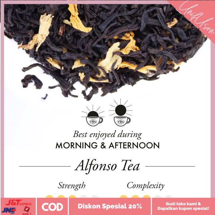 

⭐COD⭐ TWG Tea ǀ Alfonso Tea, Cotton Teabag