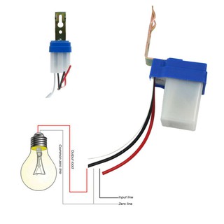 Fotosel Photocell 10A Sensor Cahaya Switch Control