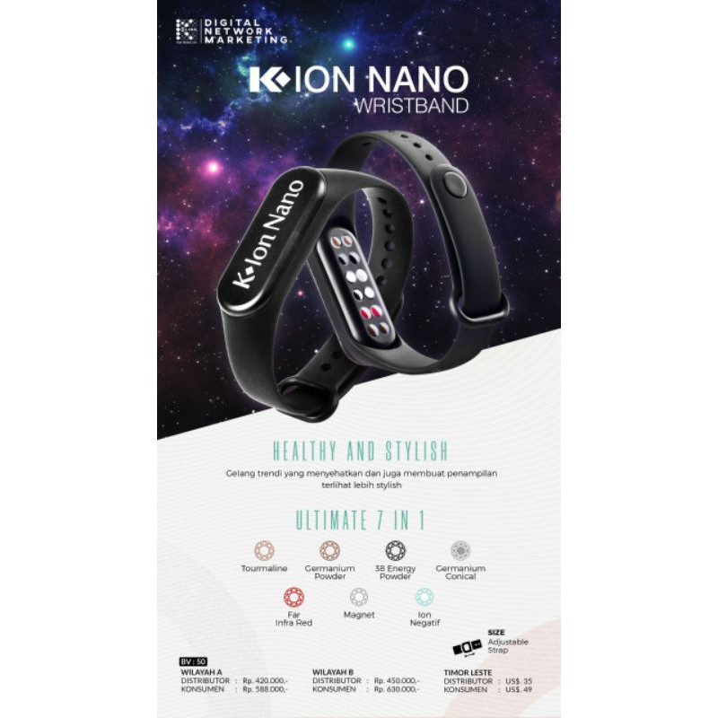 Gelang K Ion Nano K Link