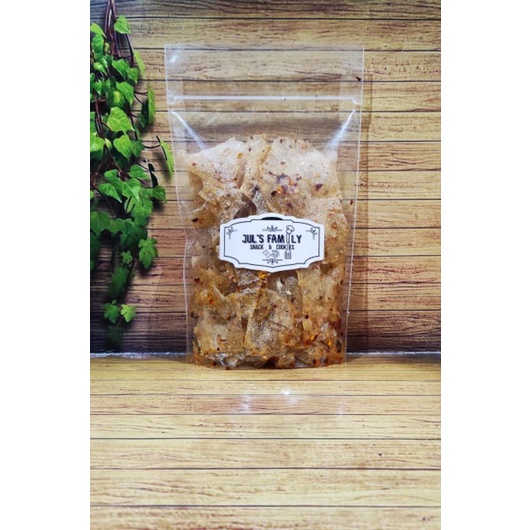 

Keripik Kaca Xtra Pedas daun jeruk