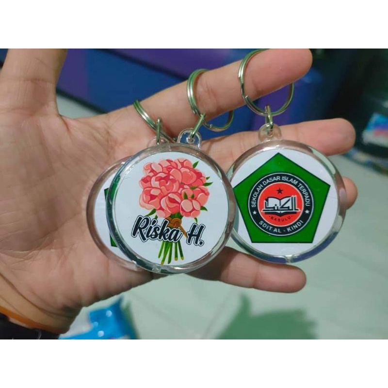 MURAH GANTUNGAN KUNCI COSTUM GANCI KOSTUM FOTO LOGO BAHAN RESIN