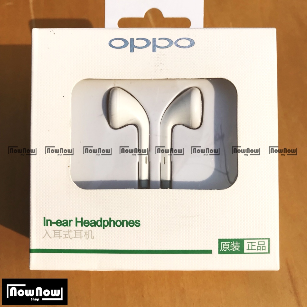 Headset Oppo MH-133 In-ear Headphones Universal Jack 3.5 mm Oppo F1 F1S F5 F7 F9 VOOC Realme Reno