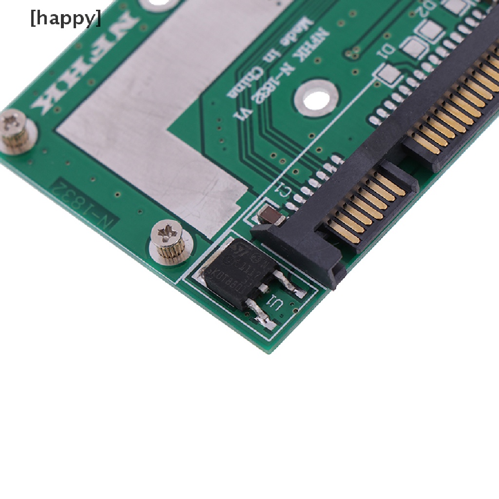 Ha Modul Adapter Konverter Msata Ssd Ke 2.5 &quot;Sata 6.0gps Mini Pcie Ssd