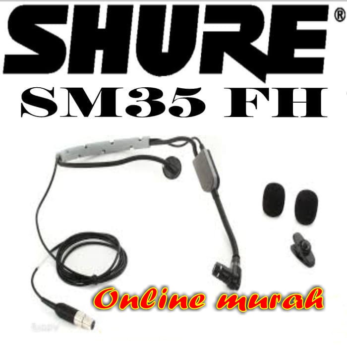 MIC HEADSET SHURE SM 35