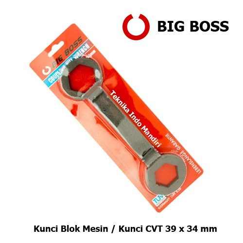 BIG BOSS Kunci CVT 39 x 34 mm / Kunci Blok Mesin 39 x 34 mm