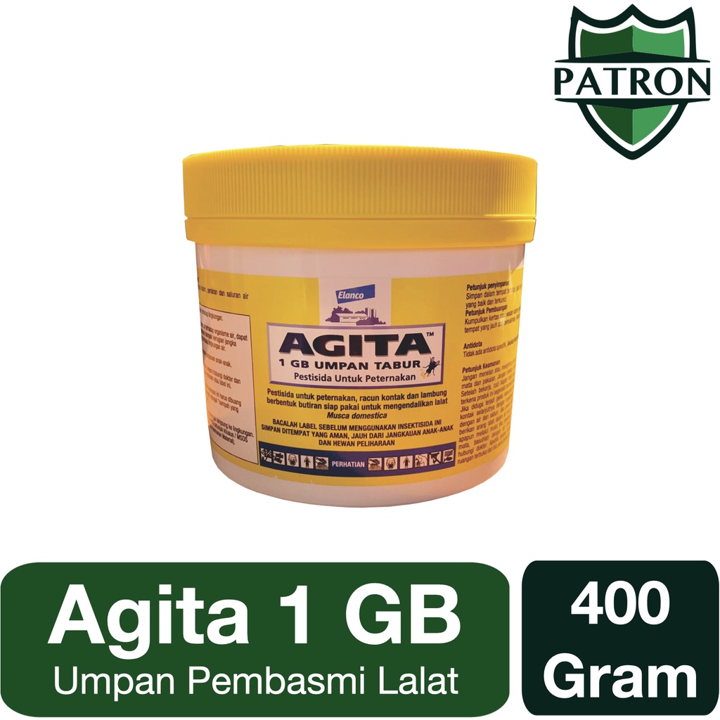 Agita 1 GB - Umpan Pembasmi Lalat - Racun Lalat - Anti Lalat - 400 Gr