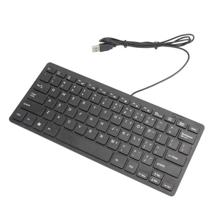 Keyboard Mini USB K1000 Support PC Laptop High Quality