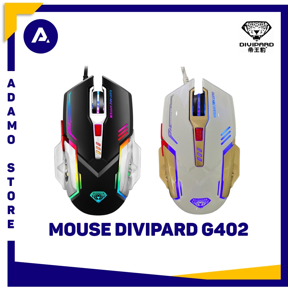 Mouse Gaming Divipard G402 3200 DPI Colorful Backlight