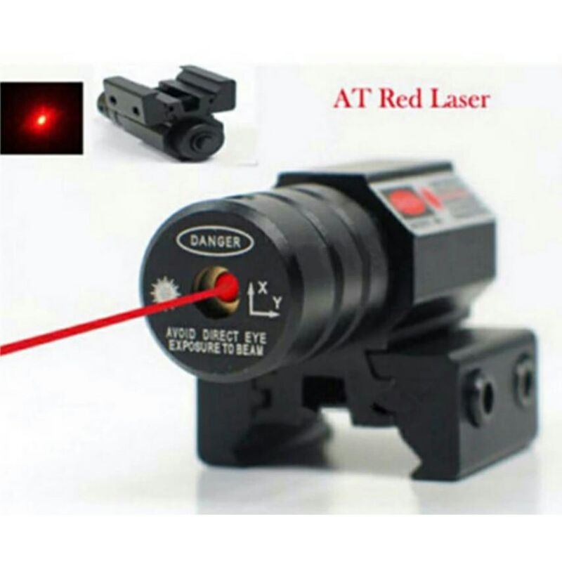 Tactical Red Dot Laser Gun Picatinny Mount Airsolf Rifle TaffLED Hj11