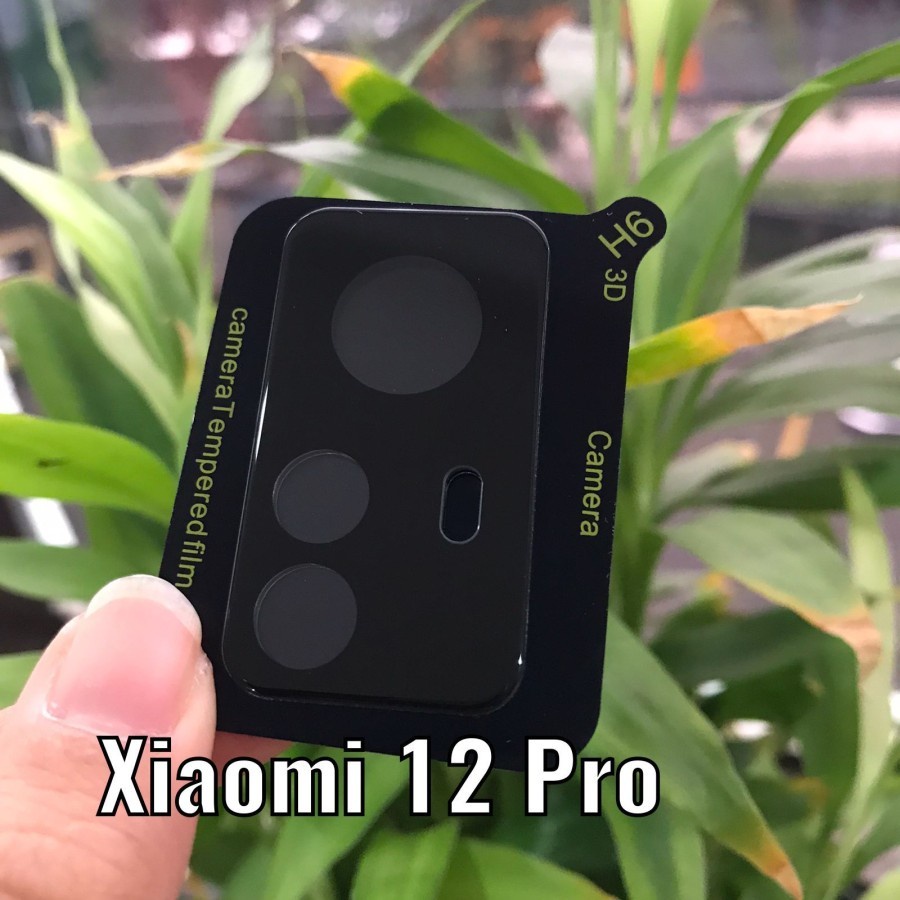 XIAOMI 12 / 12 PRO ANTI GORES KAMERA PREMIUM FRAME CAMERA 3D ROUND EDGE KAMERA SCREEN GUARD PROTECTOR - XIAOMI 12PRO