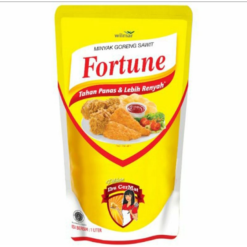 

MINYAK GORENG FORTUNE 1 LITER