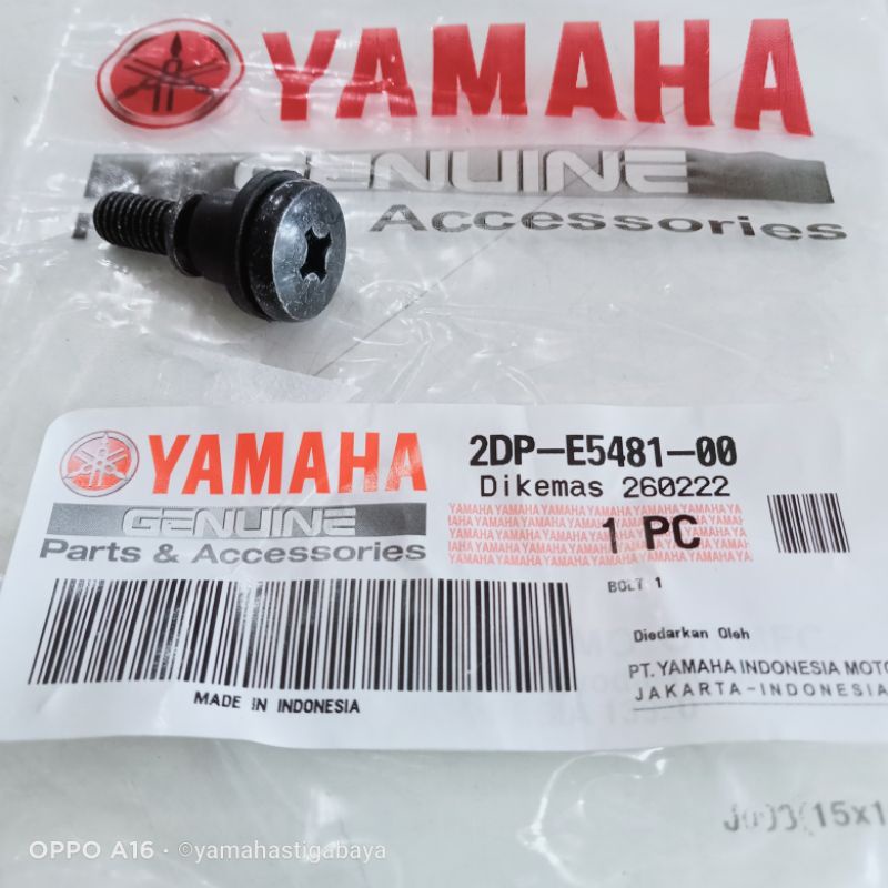 baut cover cvt nmax bolt tutup cvt aerox original