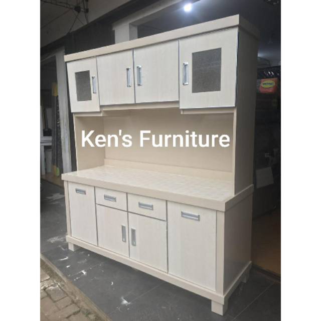 Lemari Dapur Lemari Piring 4 Pintu HPL Duco Shopee Indonesia Lemari Dapur Lemari Piring 4 Pintu HPL Duco Shopee Indonesia