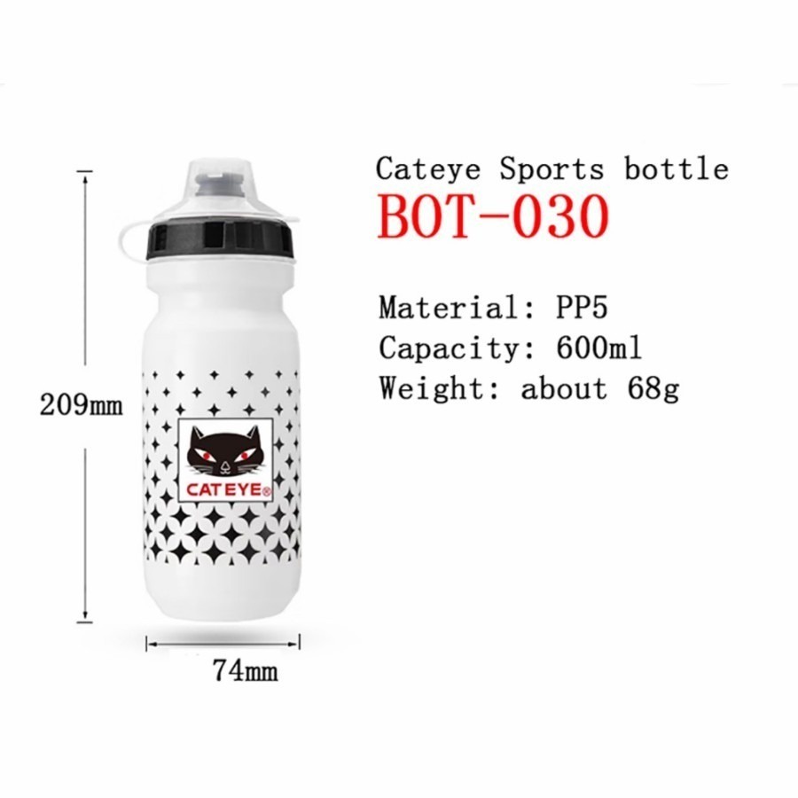 Botol Minum Sepeda CAT EYE Bicycle Water CatEye Bottle Olaraga Bike