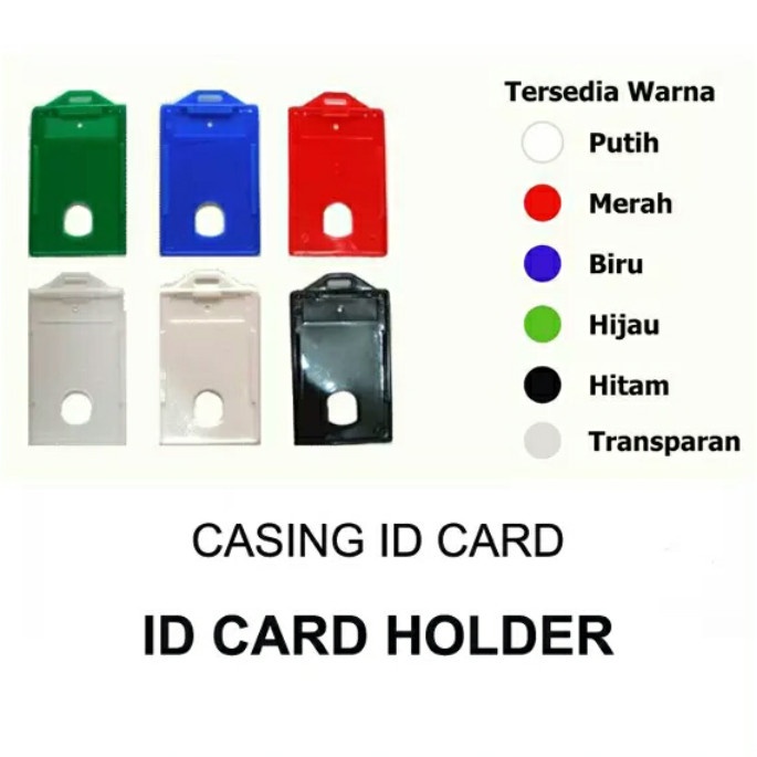 LJ-Casing ID Card / Tempat ID Card / Card Holder Name Tag