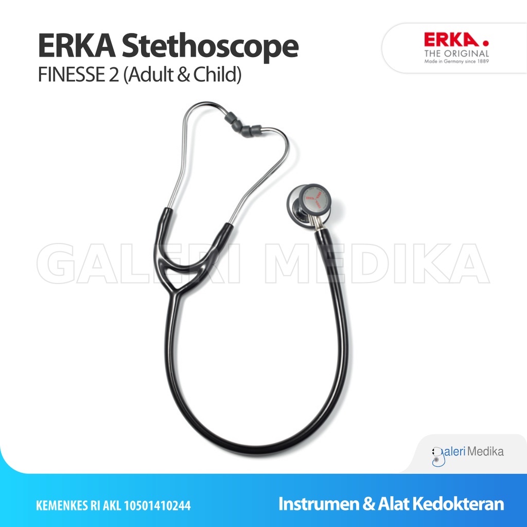 Stetoskop Erkaphon Finesse Duo Dewasa dan Anak