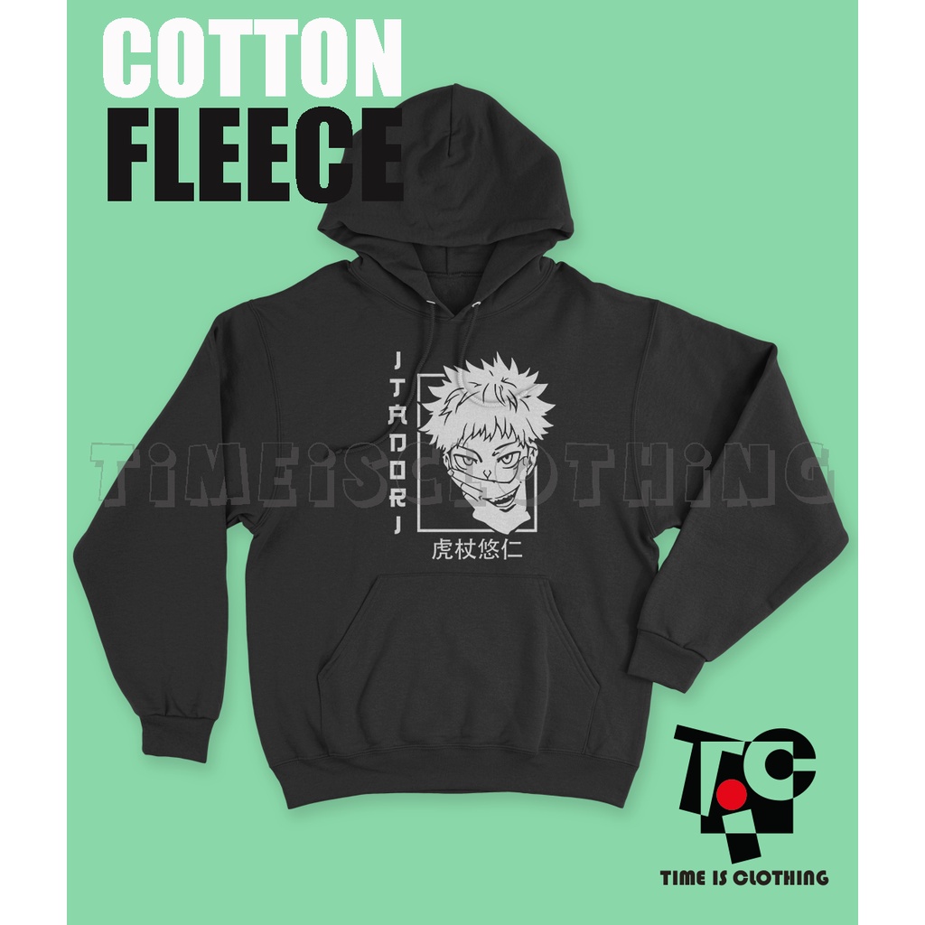 Hoodie ITADORI YUUJI JUJUTSU KAISEN ANIME SWEATER JEPANG JAKET DISTRO