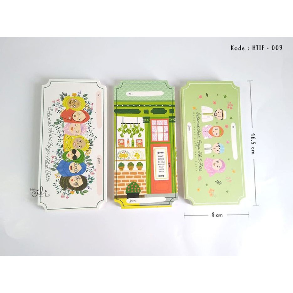 

cli102 HTIF09 tag BESAR ucapan penyerta hadiah tema lebaran idul fitri