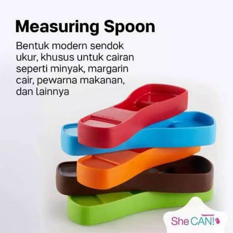 Sendok Takar Tupperware/Measuring spoon/HOS Tupperware/Cutlery Tupperware/Cutlery set